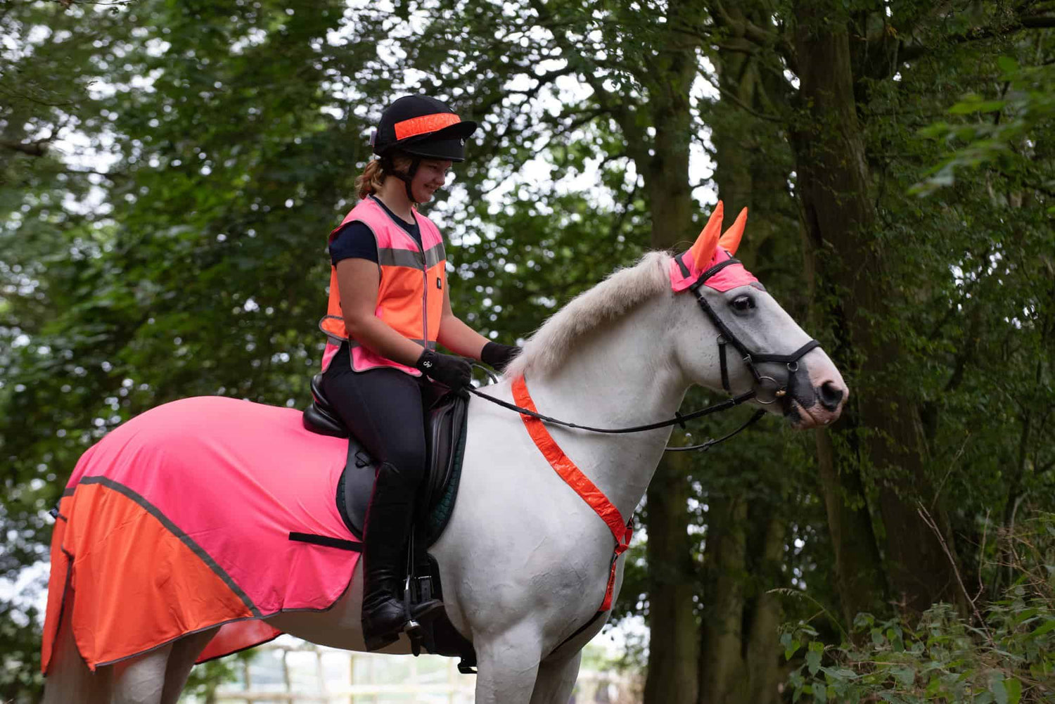 Riding safely in hi vis